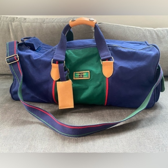 Vintage Colours by Alexander Julian Large Duffle Travel Bag - Picture 8 of 11